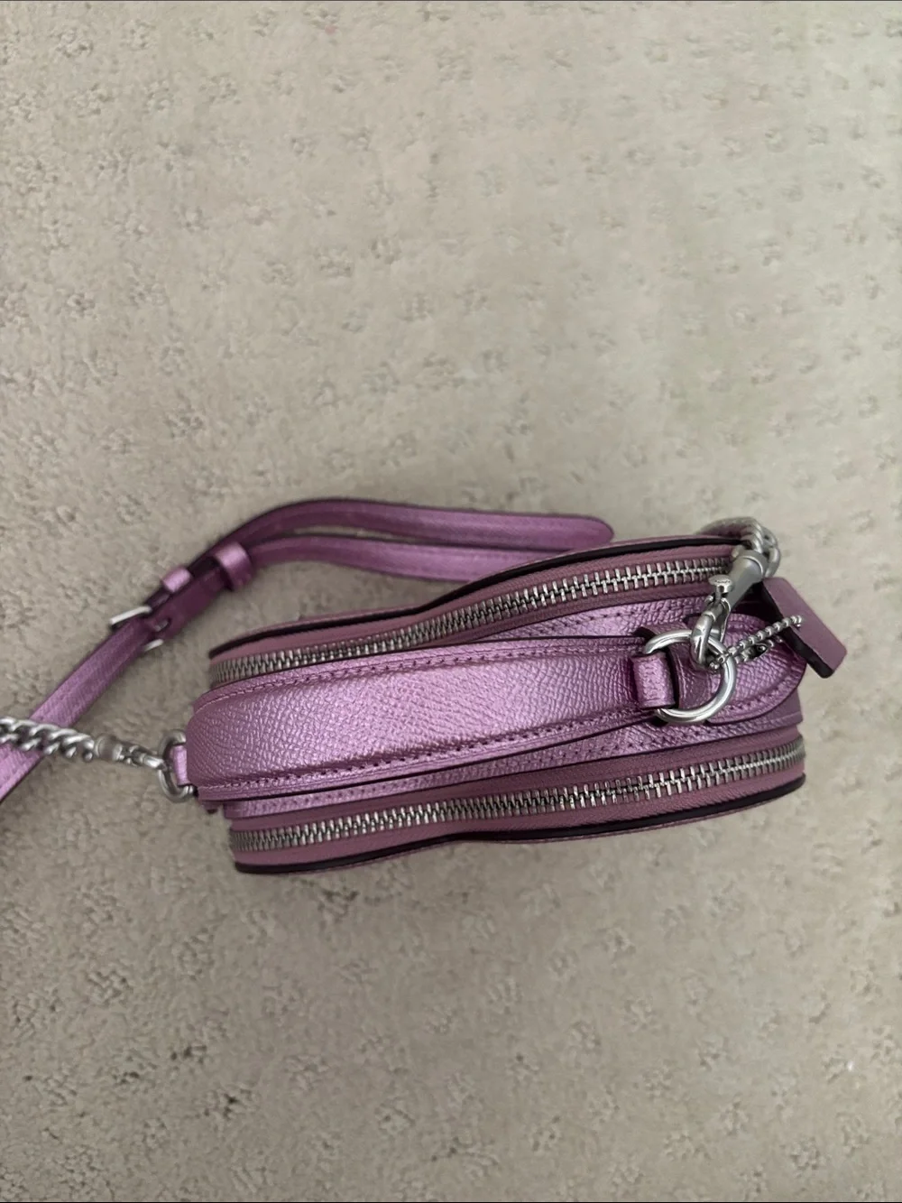 COACH Lilac/Purple Heart Crossbody Bag